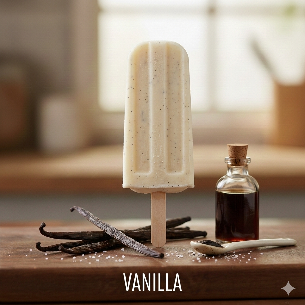 Vanilla Keto-Friendly Ice Pop Mix