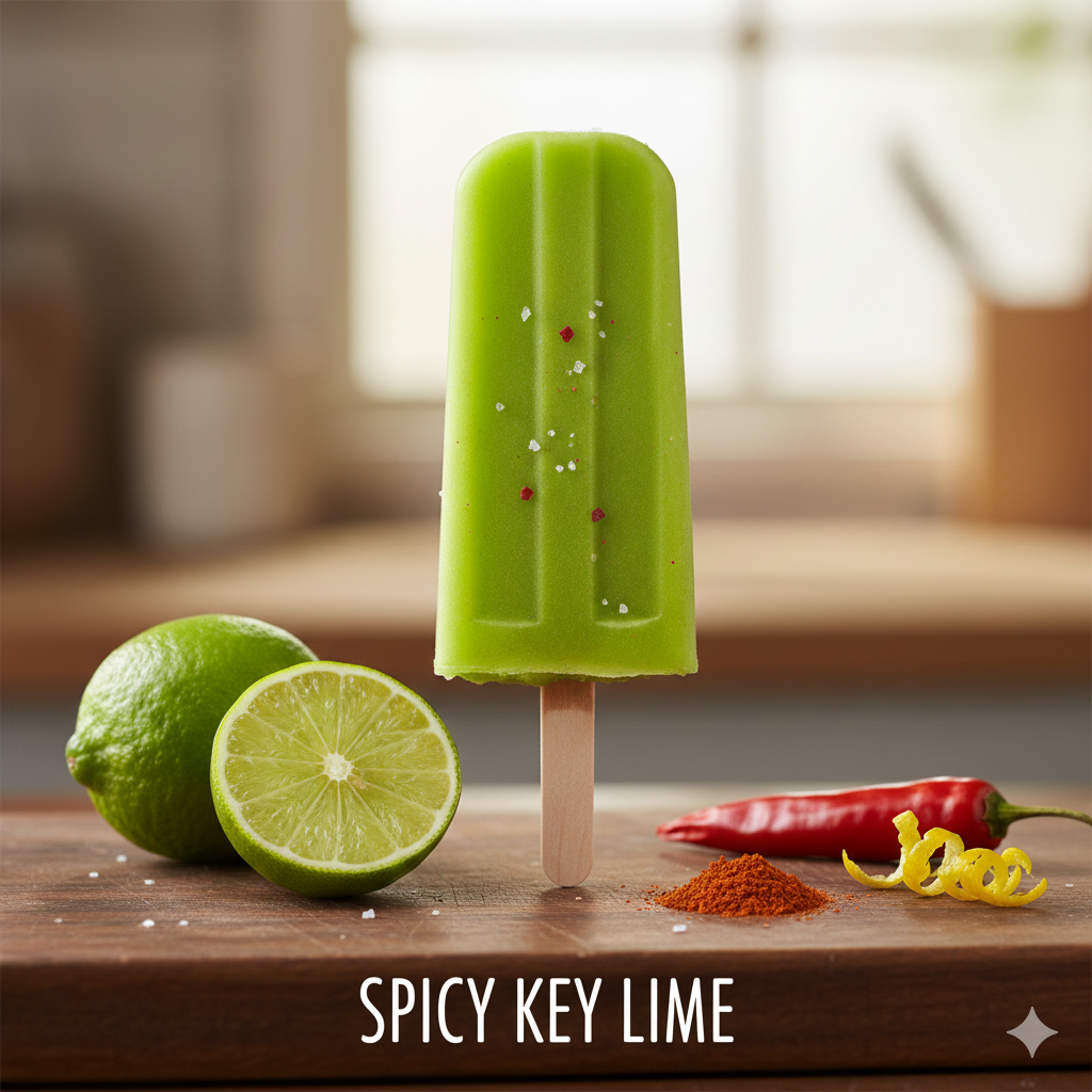 Spicy Key Lime Keto-Friendly Ice Pop Mix