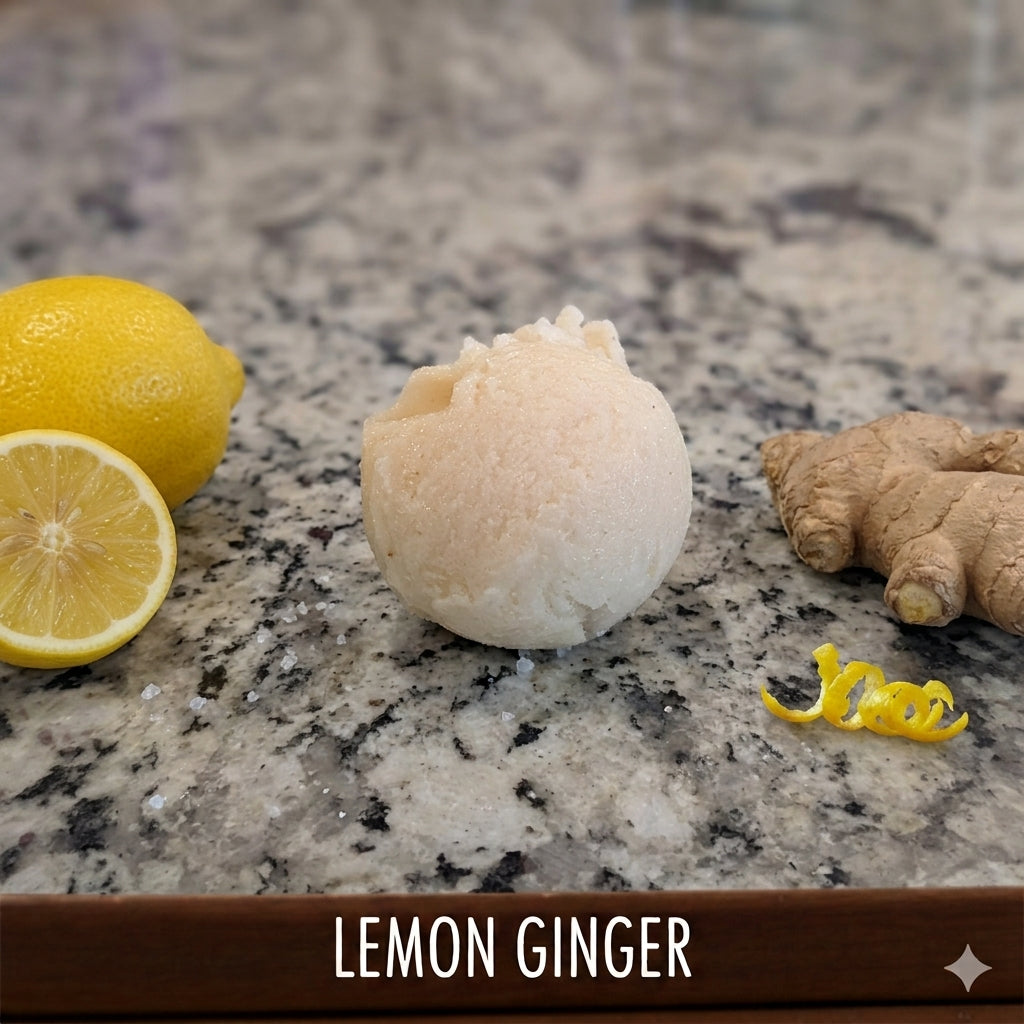 Lemon Ginger Keto-Friendly Ice Cream Mix